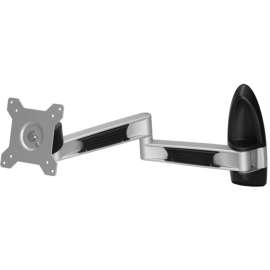 Amer AMR1WL Mounting Arm for LCD Display, Projector, Curved Screen Display, 1 Display(s) Supported, 32" Screen Support, 22.05 lb Load Capacity, 75 x 75, 100 x 100, 200 x 200, 200 x 100
