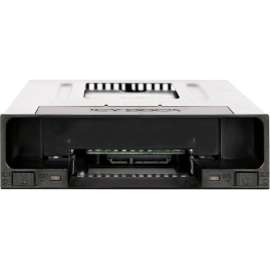 Cremax Icy Dock FlexiDOCK MB795SP-B Drive Enclosure for 5.25", Serial ATA/600 Host Interface Internal, Black, 2 x HDD Supported, 1 x SSD Supported