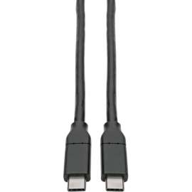 Tripp Lite USB Type C to USB C Cable USB 2.0 5A Rating USB-IF Cert M/M 13ft, 13.12 ft Thunderbolt 3 Data Transfer Cable for Smartphone, Chromebook, Hard Drive, Ultrabook, Docking Station, Flash Drive, Tablet, MacBook, MacBook Pro, Wall Charger, Computer, 