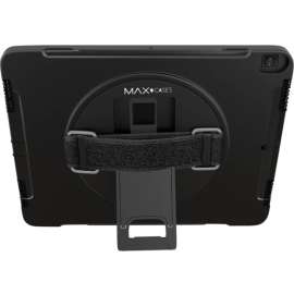 Max Cases MAXCases Carrying Case for 12" to 12.9" Apple iPad Pro (3rd Generation) Tablet, Black, Shock Proof, Dust Resistant, Scratch Resistant, Drop Proof, Shoulder Strap