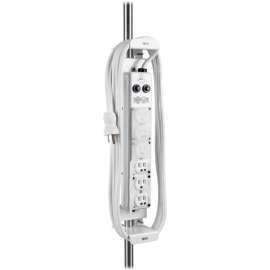 Tripp Lite Medical Power Strip/Surge Protector Mounting Clamp Antimicrobial, White