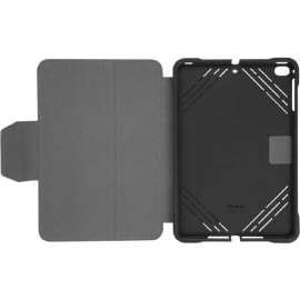 Targus Pro-Tek THZ695GL Carrying Case (Folio) Apple iPad mini, iPad mini 2, iPad mini 3, iPad mini 4, iPad mini (5th Generation) Tablet, Black, Bump Resistant, Ding Resistant, Slip Resistant Base, Scratch Resistant, Drop Resistant, Slip Resistant Interior