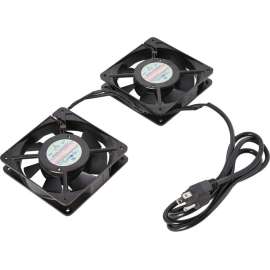 V7 Rack 2 Fan Set for Wall Cabinet US, 2 Pack, 568.5 gal/min Maximum Airflow, 2700 rpm, 44 dB Noise
