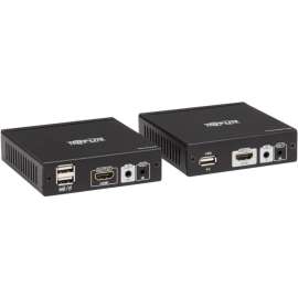 Tripp Lite HDMI HDBaseT KVM Console Extender Over Cat6 2 USB IR 4K @ 30Hz, 1 Computer(s), 1 Local User(s), 230 ft Range, 4K
