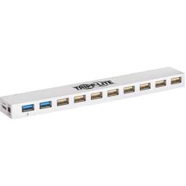 Tripp Lite USB Hub 10-Port 2 USB 3.0 / 8 USB 2.0 Ports Combo USB Charging, USB 3.0 Micro-B, External, 10 USB Port(s), 8 USB 2.0 Port(s)