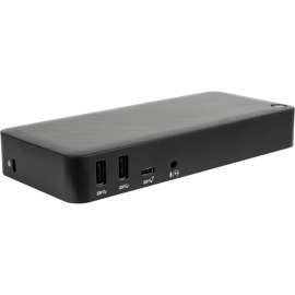 Targus DOCK430USZ Docking Station, for Notebook/Tablet PC/Desktop PC/Smartphone/Monitor, 85 W, USB Type C, 3 Displays Supported