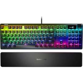SteelSeries Apex 7 Mechanical Gaming Keyboard, Cable Connectivity, USB Interface Volume Control, Brightness, Rewind, Skip, Pause Hot Key(s), English (US), Windows, Mac OS