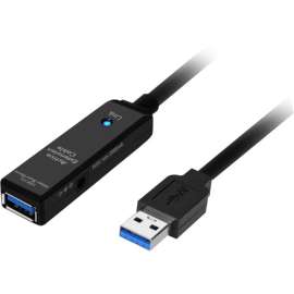 SIIG USB 3.0 Active Repeater Cable, 25M, Up to 5Gbps Data Transfer Rate, Daisy Chain Connection Supported, TAA Compliant