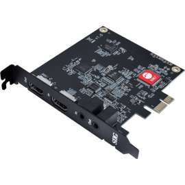 SIIG Live Game HDMI Capture PCIe Card 1080p, 4K@60Hz HDMI Input & Loop-out Resolution TAA Compliant