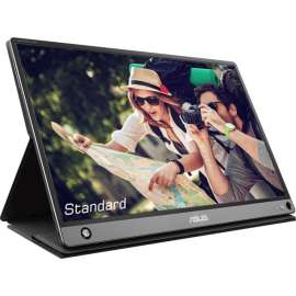 Asus ZenScreen MB16AMT 15.6" LCD Touchscreen Monitor, 16:9, 16" Class, CapacitiveMulti-touch Screen, 1920 x 1080