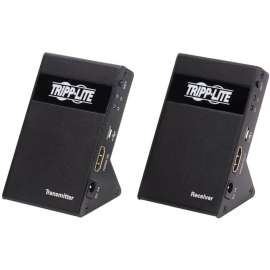 Tripp Lite Wireless HDMI Extender 4K @ 30Hz Zero Latency 7.1 Audio HDCP 2.2, 1 Input Device, 1 Output Device, 98 ft Range, 2 x USB