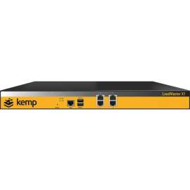 Kemp LoadMaster LM-X1 Server Load Balancer, 4 RJ-45, Gigabit Ethernet, 1 Gbit/s Throughput, Manageable