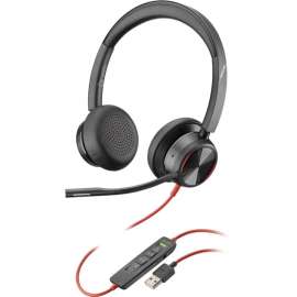 Poly Plantronics Premium Corded UC Headset, Stereo, USB Type A, Wired, 32 Ohm