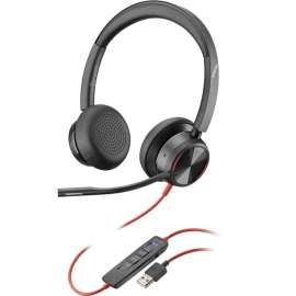 Poly Plantronics Premium Corded UC Headset, Stereo, USB Type A, Wired, 32 Ohm