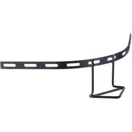 Tripp Lite Large Arc Buffer Link Span Kit for Wire Mesh Cable Trays (4 in. tall) - Elbow - Black Powder Coat - Metal