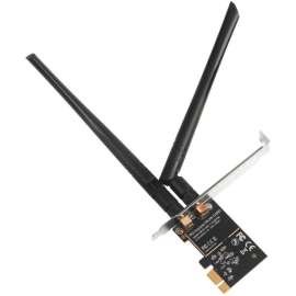SIIG Wireless 2T2R Dual Band WiFi Ethernet PCIe Card, AC1200, 1200Mbps High Speed Wi-Fi Data Rate, 867Mbps on 5G, 300Mbps on 2.4G