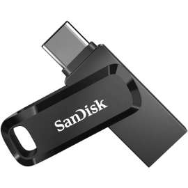 SanDisk Ultra Dual Drive Go USB Type-C, 512 GB, USB 3.1 (Gen 1) Type A, USB 3.1 (Gen 1) Type C, 150 MB/s Read Speed, Black