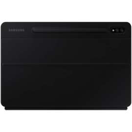 Samsung Book Cover Keyboard/Cover Case (Book Fold) Samsung Galaxy Tab S7 Tablet, Black, 6.7" Height x 10" Width x 0.6" Depth