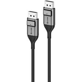 Alogic 2m Ultra 8K DisplayPort to DisplayPort Cable - V1.4 - 6.56 ft DisplayPort A/V Cable for Audio/Video Device, Computer, Notebook, Monitor - First End: 1 x DisplayPort 1.4 Digital Audio/Video - Male - Second End: 1 x DisplayPort 1.4 Digital Audi