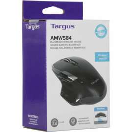 Targus Antimicrobial Ergo Wireless Mouse, BlueTrace, Wireless, Radio Frequency, 2.40 GHz