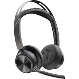 Poly Voyager Focus 2 Headset, Stereo, USB Type C, Wired/Wireless, Bluetooth
