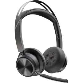 Poly Voyager Focus 2 Headset, Stereo, USB Type A, Wired/Wireless, Bluetooth