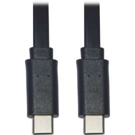 Tripp Lite USB C Charging Transferring Cable USB 2.0 M/M 60W Charging USB Type C 3ft, 3 ft Thunderbolt 3 Data Transfer Cable for Smartphone, Computer, Charger, Power Bank, MacBook Pro, Chromebook, Notebook, Docking Station, Wall Charger, External Hard Dri