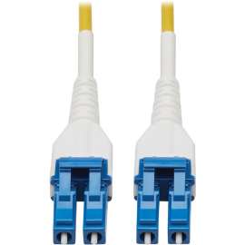 Tripp Lite Fiber Cable 100G SMF Duplex 9/125 OS2 LC/LC Armored Yellow 75M, 246.06 ft Fiber Optic Network Cable for Network Device, Switch, Patch Panel, First End: 2 x LC Male Network, Second End: 2 x LC Male Network, 100 Gbit/s