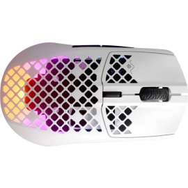 SteelSeries Aerox 3 Wireless Gaming Mouse, Optical, Wireless, Bluetooth, 2.40 GHz