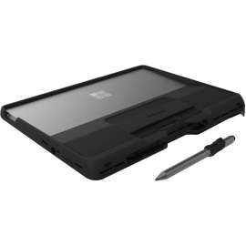 Kensington BlackBelt K97580WW Rugged Carrying Case Microsoft Surface Pro 8 Tablet - Black - Drop Resistant - Hand Strap, Carrying Strap - 1.1" Height x 9.1" Width x 11.7" Depth - Retail