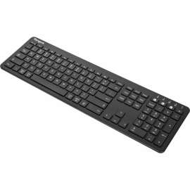 Targus Full-Size Multi-Device Bluetooth Antimicrobial Keyboard, Wireless Connectivity, Bluetooth, 104 Key, PC, Mac