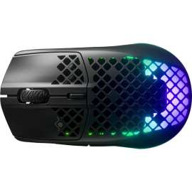 SteelSeries Aerox 3 Wireless Gaming Mouse, Optical, Wireless, Bluetooth, 2.40 GHz