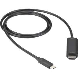 Black Box Corporatio Black Box USB-C to HDMI Active Adapter Cable, 4K60, HDR, 3ft - 3 ft HDMI/USB-C A/V Cable for Audio/Video Device, Notebook, Tablet, Smartphone, Monitor, Projector, TV - First End: 1 x USB Type C - Male - Second End: 1 x HDMI 2.0