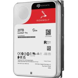 Seagate IronWolf Pro ST20000NE000 20 TB Hard Drive - 3.5" Internal - SATA (SATA/600) - Conventional Magnetic Recording (CMR) Method - Server, Workstation, Storage System Device Supported - 7200rpm - 5 Year Warranty