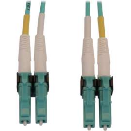 Tripp Lite Switchable Fiber Optic Cable 400G MMF 50 OM4 Duplex LC-PC MM 10M - 32.81 ft Fiber Optic Network Cable for Network Device, Switch, Patch Panel - First End: 2 x LC/PC Network - Male - Second End: 2 x LC/PC Network - Male - 400 Gbit/s - LSZH
