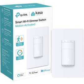 Tp Link TP-Link Kasa Smart ES20M (1-Pack) - Kasa Smart Motion Sensor Switch - Dimmer Light Switch - Single Pole - Needs Neutral Wire - 2.4GHz Wi-Fi - Compatible with Alexa & Google Assistant - UL Certified - No Hub Required - White