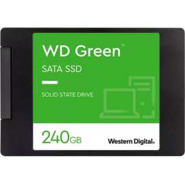 WD Green WDS240G3G0A 240 GB Solid State Drive, 2.5" Internal, SATA (SATA/600), Desktop PC, Notebook Device Supported, 545 MB/s Maximum Read Transfer Rate
