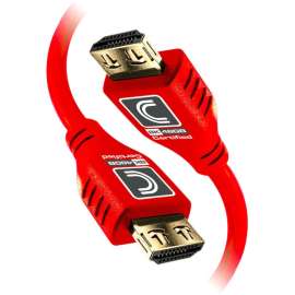 Comprehensive Cable Comprehensive MicroFlex Pro AV/IT HDMI A/V Cable, 3 ft HDMI A/V Cable for Audio/Video Device, First End: 1 x 19-pin HDMI 2.1 Type A Digital Audio/Video, Male, Second End: 1 x 19-pin HDMI 2.1 Type A Digital Audio/Video