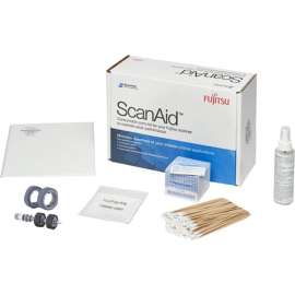 Fujitsu ScanAid Cleaning Kit, For Scanner