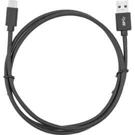 Rocstor Premium USB-C to USB 3.0 Type A Cable, 6 ft USB/USB-C Data Transfer Cable for Notebook, Desktop Computer, Tablet, Cellular Phone, Chromebook, Smartphone, Camera, First End: 1 x USB 3.0 Type A, Male, Second End: 1 x USB Type C