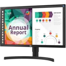 Lg Electronics LG Ultrawide 27BN85UN-B 27" 4K UHD Curved Screen LED Gaming LCD Monitor, 16:9, Textured Black, 27" Class, In-plane Switching (IPS) Black Technology