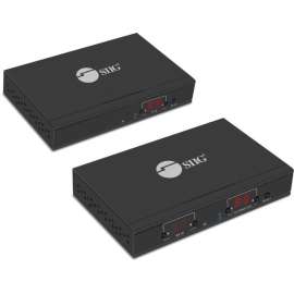 Siig 1080p HDMI Over IP Extender with IR, Kit, 120M, Over IP Networks, Many to Many