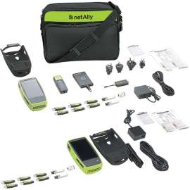 NetAlly EXG-300-LR10G-KIT ,EtherScope nXG 10G Performance Test Kit (FULL TRI-BAND) - The EtherScope nXG Portable Network Expert is a multi-technology, all-in-one handheld network analyzer. Now with Wi-Fi 6/6E!