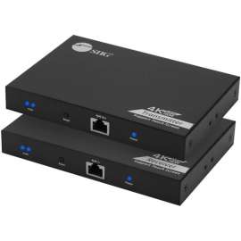 SIIG 4K 60Hz HDR HDMI KVM Over Cat6 Extender with S/PDIF & Touch Screen Support, 1 Computer(s), 1 Local User(s), 1 Remote User(s), 229.66 ft Range