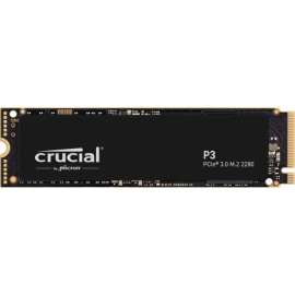 Micron Crucial P3 CT1000P3SSD8 1 TB Solid State Drive, M.2 2280 Internal, PCI Express NVMe (PCI Express NVMe 3.0 x4), 220 TB TBW, 3500 MB/s Maximum Read Transfer Rate