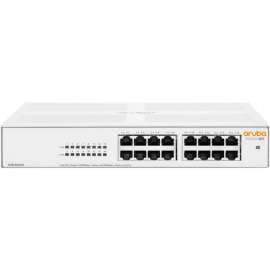 HP Aruba Instant On 1430 16G Switch, 16 Ports, Gigabit Ethernet, 10/100/1000Base-T, 2 Layer Supported