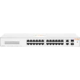 HP Aruba Instant On 1430 26G 2SFP Switch, 26 Ports, Gigabit Ethernet, 10/100/1000Base-T, 1000Base-X, 2 Layer Supported