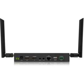 IOGEAR Additional Transmitter for GWLRSSKIT4K Long Range Wireless 4K Video Kit, 1 Input Device, 2 Output Device, 600 ft Range, 1 x Network (RJ-45)