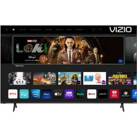 VIZIO M M65Q6M-K04 64.5" Smart LED-LCD TV - 4K UHDTV - HDR10+ - Full Array LED Backlight - Netflix, WatchFree+, Amazon Prime, Disney+, Apple TV, HBO Max, Hulu, YouTube, Peacock, iHeartRadio - 3840 x 2160 Resolution