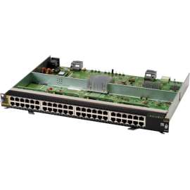 HPE Aruba 6400 48-port 1GbE Class 4 PoE v2 Module - For Data Networking - 48 x 1000Base-T LAN - Twisted PairGigabit Ethernet - 1000Base-T